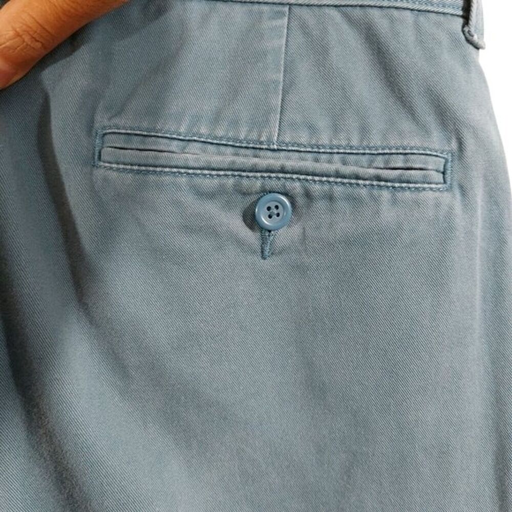 J. Crew The Bleecker Blue Chino Pants Men's Size 33X32 - Picture 9 of 12